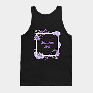 BEST Mom Ever Purple Tank Top